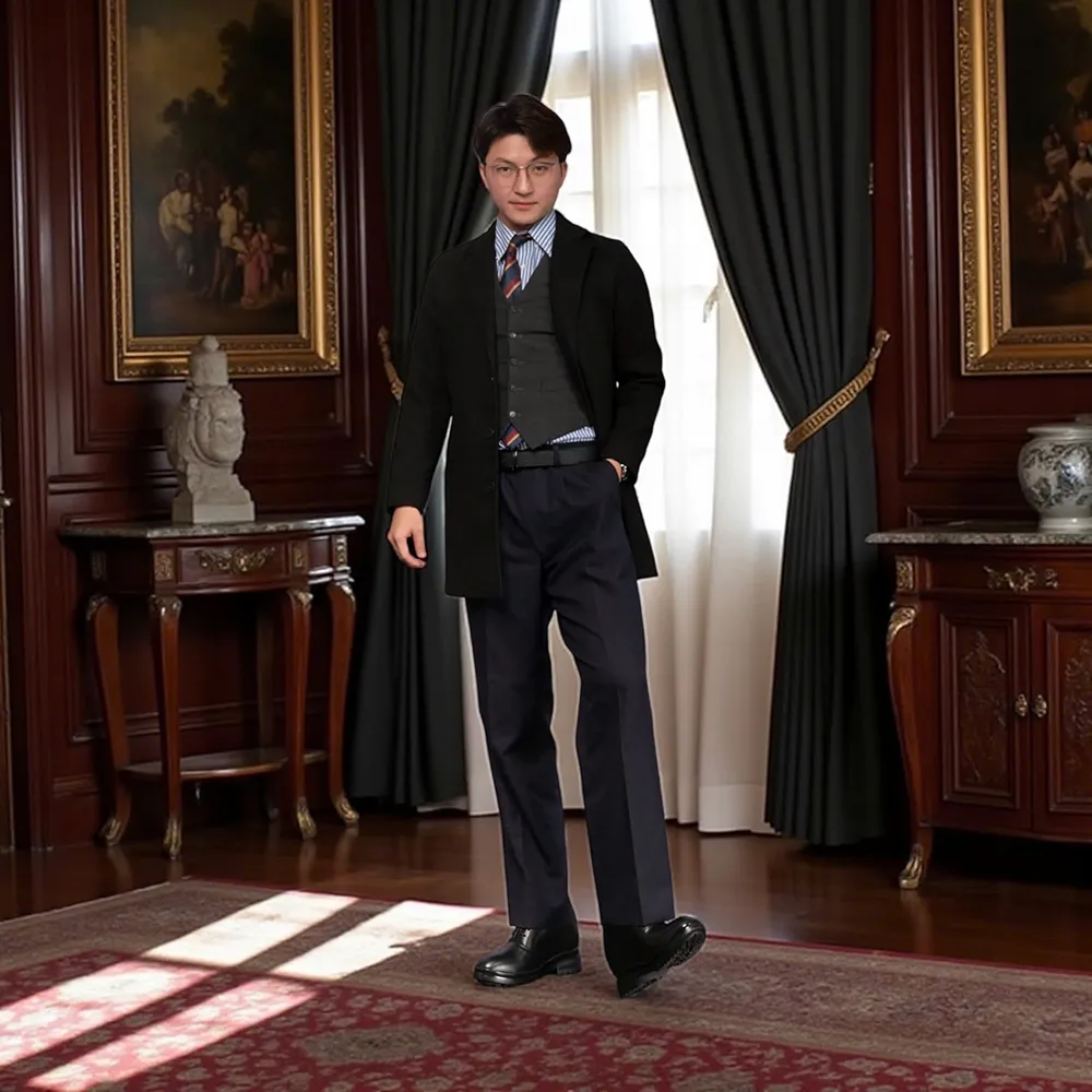 GIÀY CAO NAM SIÊU NHẸ T141 ĐEN CAO 11CM