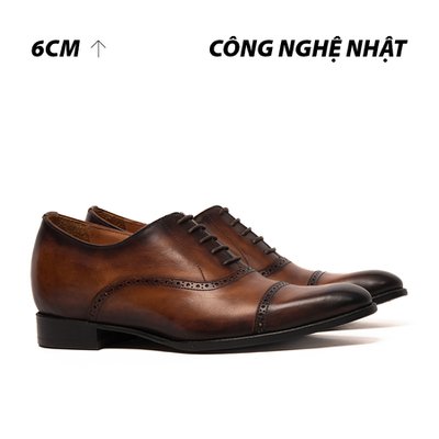 [ 6CM ] Giày Tăng Chiều Cao Nam N301NB