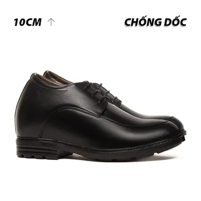 [ 10CM ] Giày Độn Nam T91 Đen - Ít Dốc