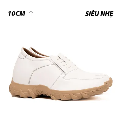 [ 10CM ] Giày Tăng Chiều Cao Nam Siêu Nhẹ T160TR - Nhẹ Hơn và Ít Dốc Hơn