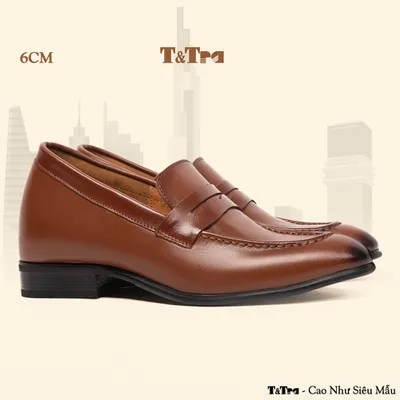 [ 6CM ] Giày Đế Cao Nam S1039NB - Cao Bí Mật Từ Bên Trong