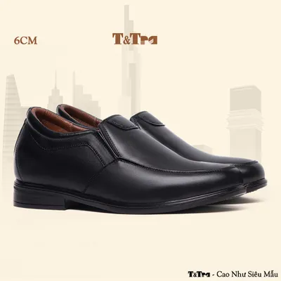 [ 6CM ] Giày Độn Nam T42Đ
