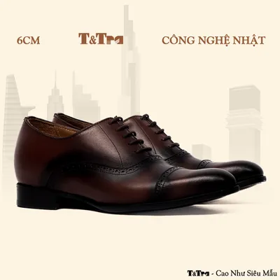 [ 6CM ] Giày Tăng Chiều Cao Nam N300NB