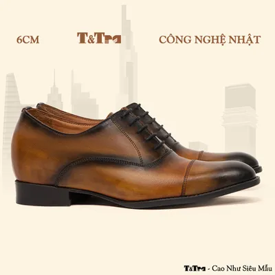 [ 6CM ] Giày Tăng Chiều Cao Nam N311NB