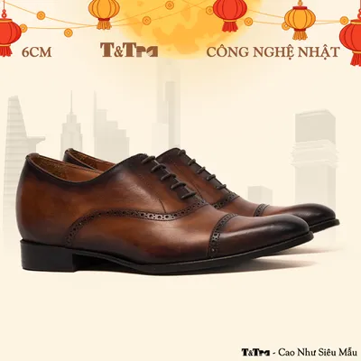 [ 6CM ] Giày Tăng Chiều Cao Nam N301NB