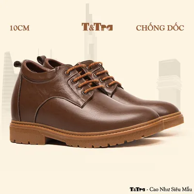 [ 10CM ] Giày Độn Nam T130NB