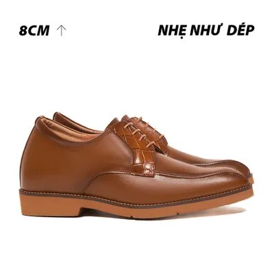 [ 8CM ] Giày Cao Nam Siêu Nhẹ S1096NB8 - Nhẹ Hơn Mang Thoải Mái Hơn