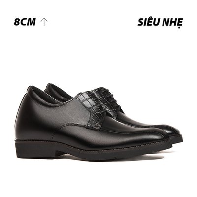 [ 8CM ] Giày Tăng Chiều Cao Nam Siêu Nhẹ S1096D8 