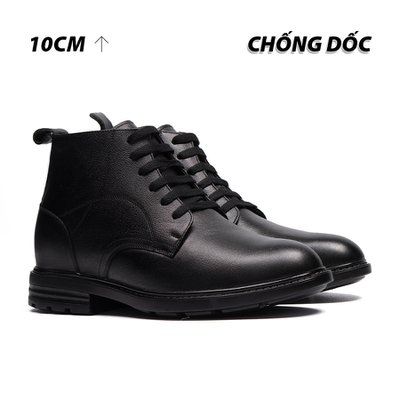 Giày Boots Nam T110Đ cao 10cm
