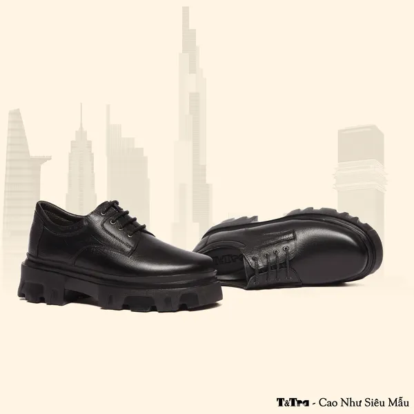 GIÀY CAO NAM  SIÊU NHẸ T167ĐS CAO 9CM
