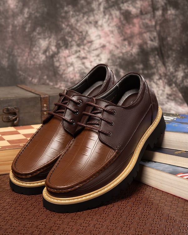 GIÀY CAO NAM  SIÊU NHẸ T123N CAO 7CM