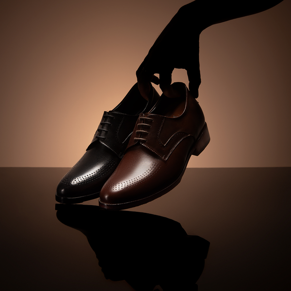 GIÀY TĂNG CHIỀU CAO NAM S2113 NÂU 6.5CM