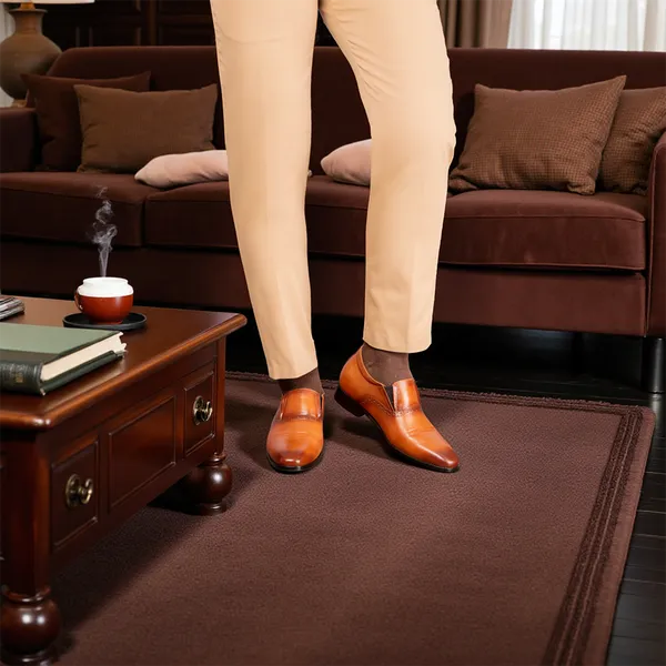 GIÀY TĂNG CHIỀU CAO NAM A211 NÂU BÒ CAO 6CM