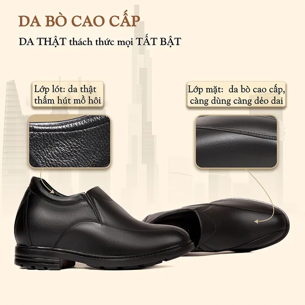 Giày Nam Đế Cao T94DT