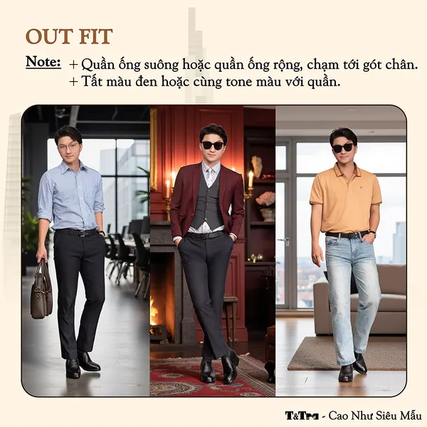 Giày Nam Đế Cao T94DT