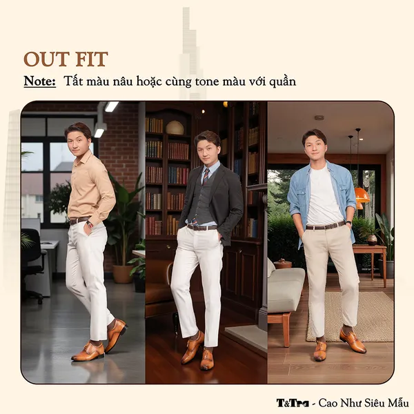 GIÀY CAO NAM A210NB 6CM - LUXURY SHOES