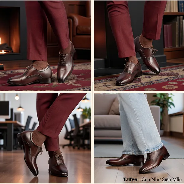 GIÀY CAO NAM A210NT 6CM 
