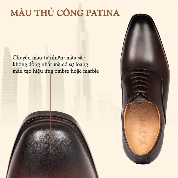 GIÀY CAO NAM A214NT 6CM