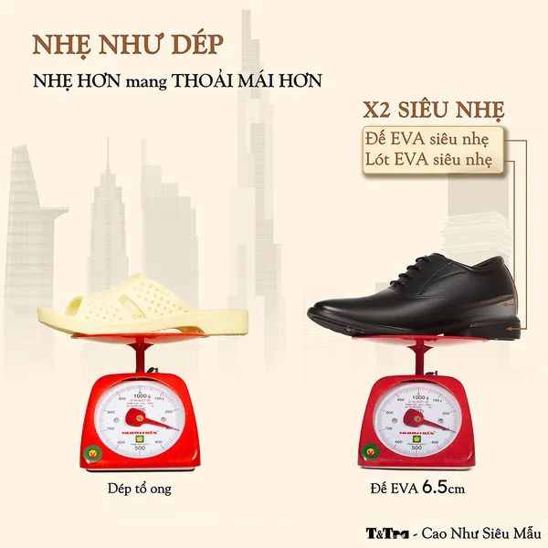 GIÀY CAO NAM T&TRA T450 ĐEN