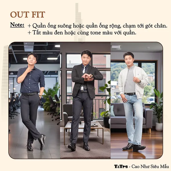 GIÀY CAO NAM T451 ĐEN CAO 6.5CM