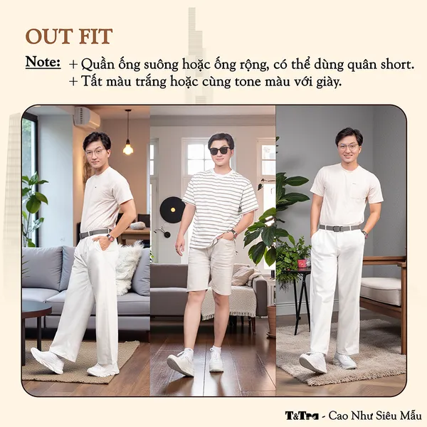 GIÀY ĐẾ CAO NAM SIÊU NHẸ T228 TRẮNG CAO 6CM