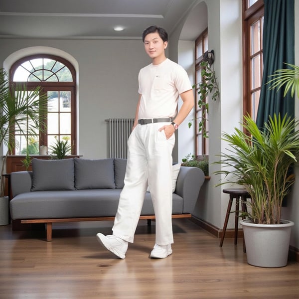 GIÀY CAO NAM SIÊU NHẸ T228 TRẮNG CAO 10CM