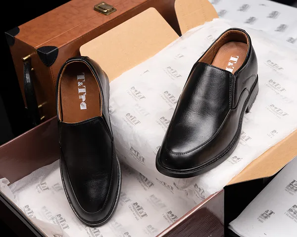 GIÀY ĐỘN NAM CAO 8CM SIÊU ÊM- CHỐNG DỐC T89 ĐEN