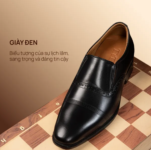 GIÀY TĂNG CHIỀU CAO NAM A211 ĐEN CAO 6CM