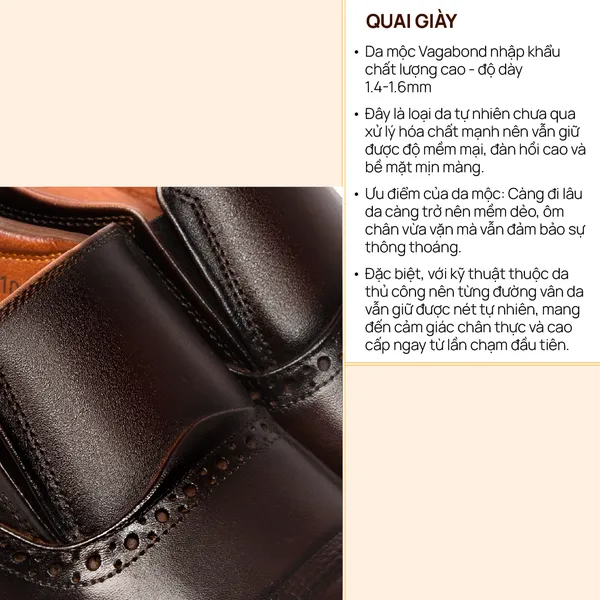 GIÀY TĂNG CHIỀU CAO NAM A211 NÂU TỐI CAO 6CM