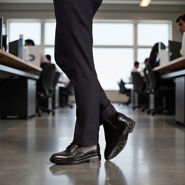 GIÀY CAO CỔ NAM SIÊU NHẸ  T102 ĐEN CAO 7CM