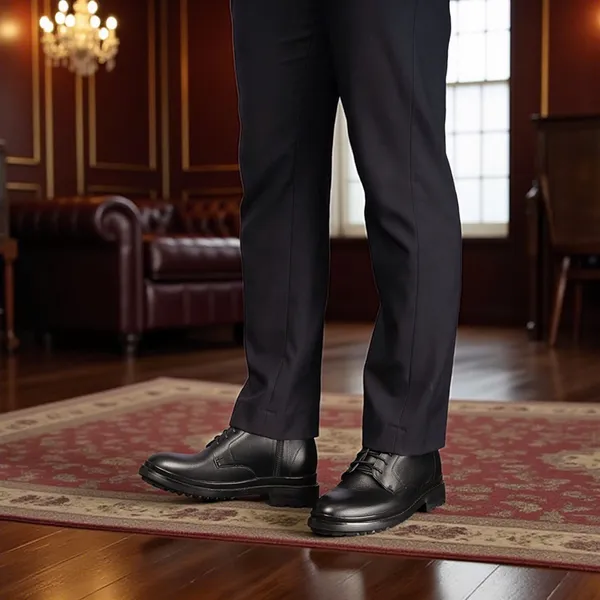 GIÀY CAO CỔ NAM SIÊU NHẸ  T102 ĐEN CAO 7CM