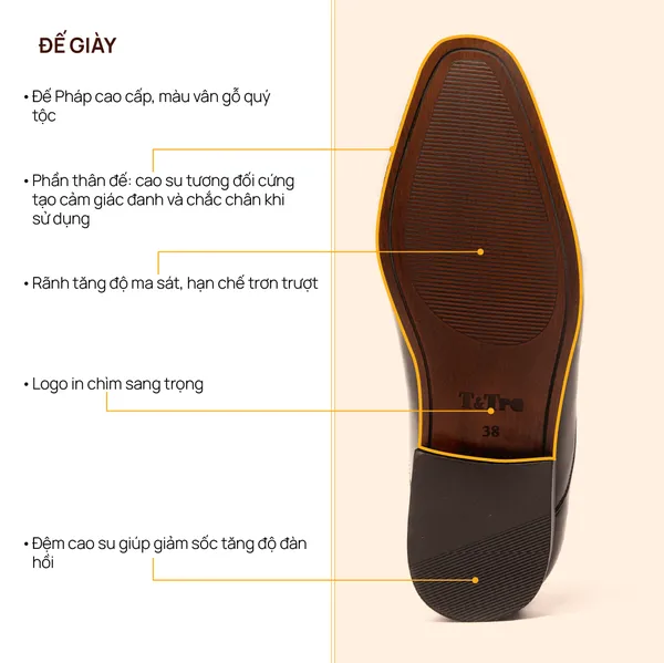 GIÀY TĂNG CHIỀU CAO NAM A211 ĐEN CAO 6CM