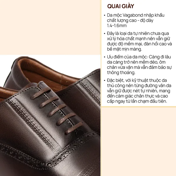 GIÀY CAO NAM A210NT 6CM 