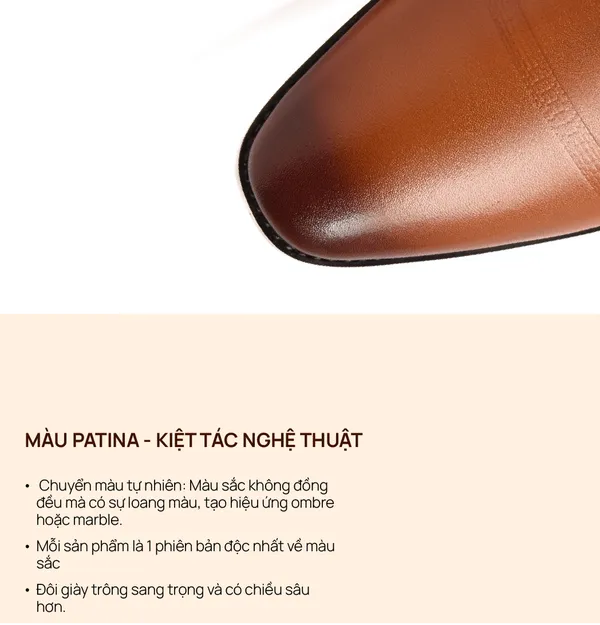 GIÀY TĂNG CHIỀU CAO NAM A211 NÂU BÒ CAO 6CM