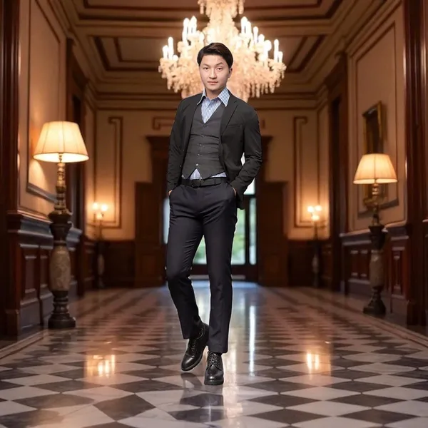 GIÀY CAO NAM T178 ĐEN SẦN CAO 9CM