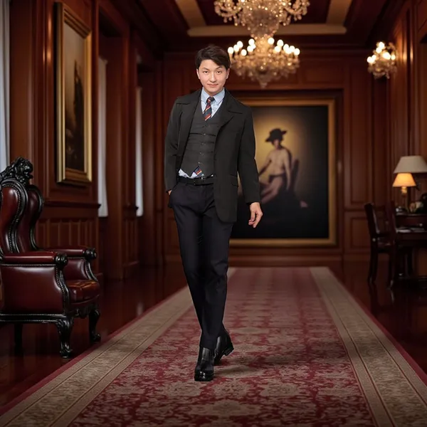 GIÀY BOOTS NAM SIÊU NHẸ T101Đ CAO 7CM