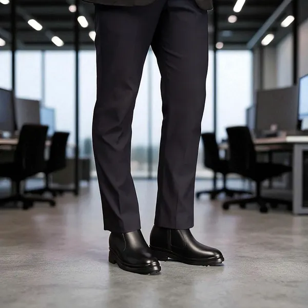 GIÀY BOOTS NAM SIÊU NHẸ T101Đ CAO 11CM