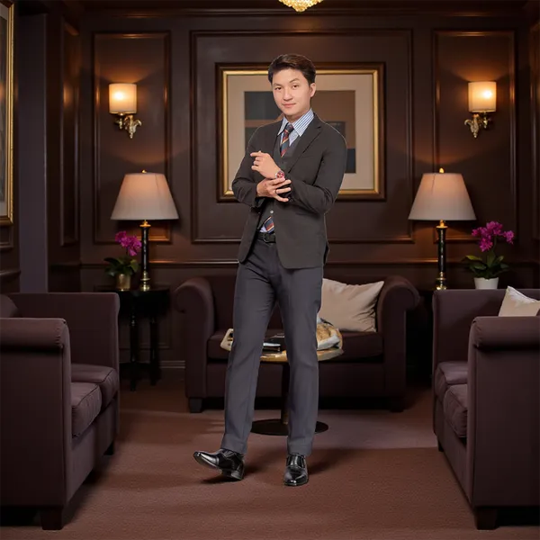 GIÀY TĂNG CHIỀU CAO NAM A211 ĐEN CAO 6CM