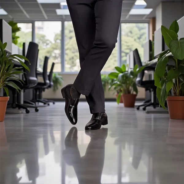 GIÀY TĂNG CHIỀU CAO NAM A211 ĐEN CAO 6CM