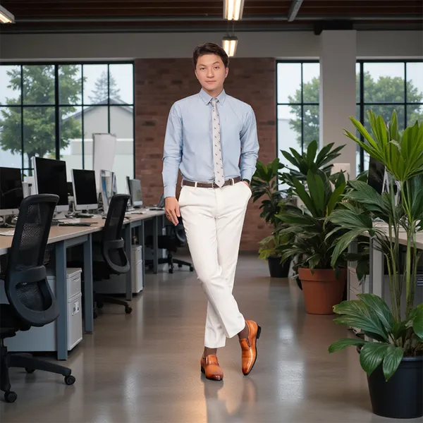 GIÀY TĂNG CHIỀU CAO NAM A211 NÂU BÒ CAO 6CM