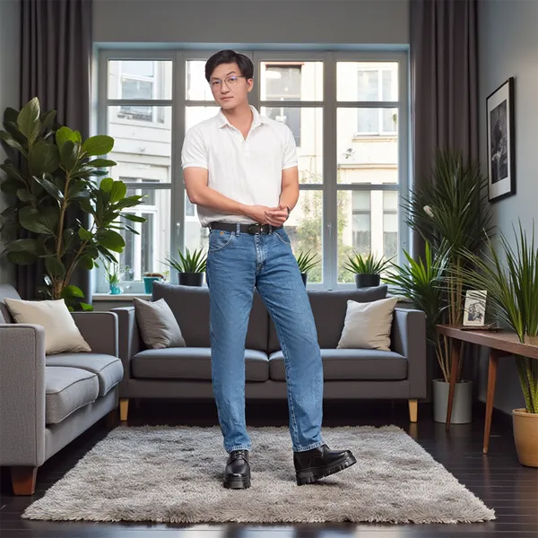 GIÀY TĂNG CHIỀU CAO NAM  SIÊU NHẸ T112 ĐEN CAO 13CM