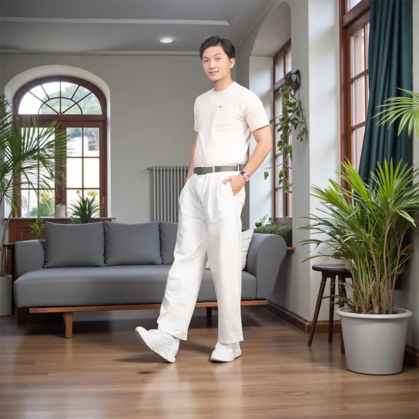 GIÀY CAO NAM SIÊU NHẸ T228 TRẮNG CAO 10CM