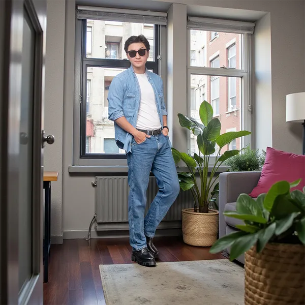 GIÀY CAO NAM  SIÊU NHẸ T112 ĐEN CAO 9CM