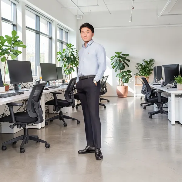 GIÀY ĐỘN NAM S1088 ĐEN 7.5CM - NHẸ NHƯ DÉP