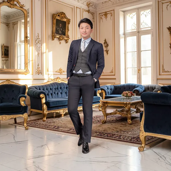 GIÀY ĐỘN NAM S1088 ĐEN 7.5CM - NHẸ NHƯ DÉP