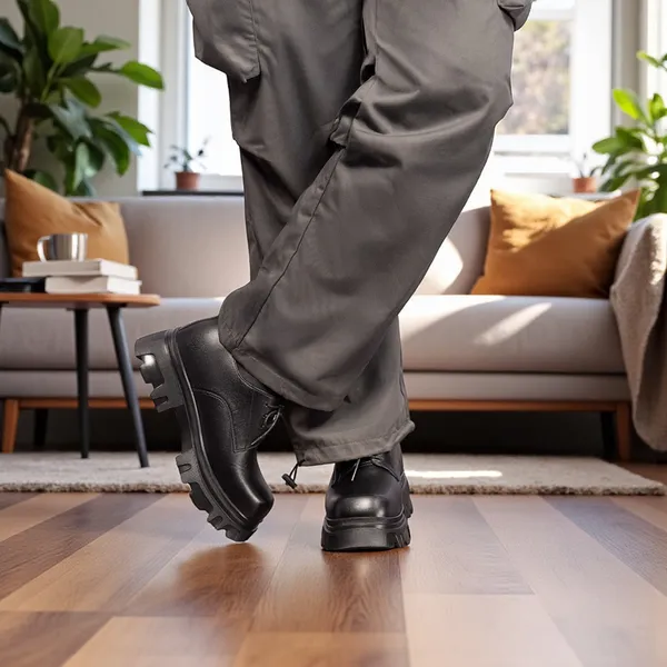 GIÀY TĂNG CHIỀU CAO NAM  SIÊU NHẸ T168 ĐEN CAO 11CM