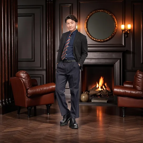 GIÀY ĐẾ CAO NAM  SIÊU NHẸ T168 ĐEN CAO 13CM