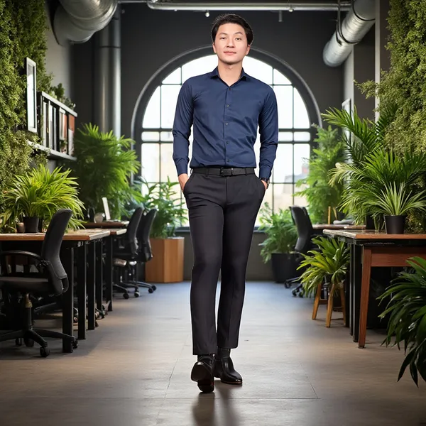 GIÀY TĂNG CHIỀU CAO NAM A215 ĐEN 6CM