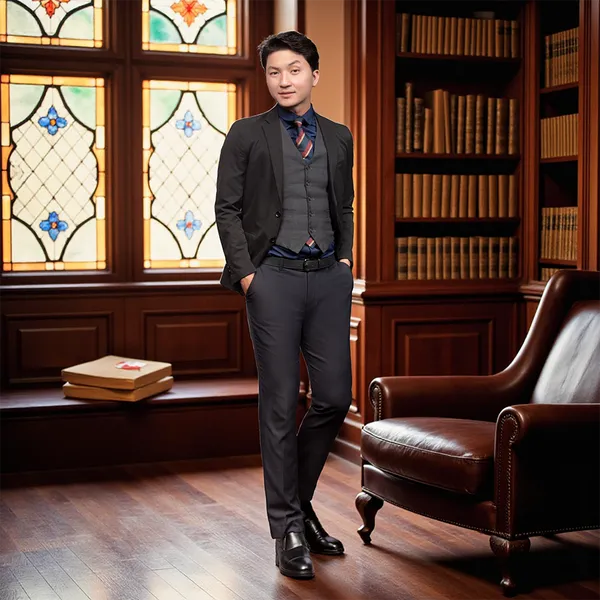 GIÀY ĐỘN NAM CAO 8CM SIÊU ÊM- CHỐNG DỐC T76 ĐEN