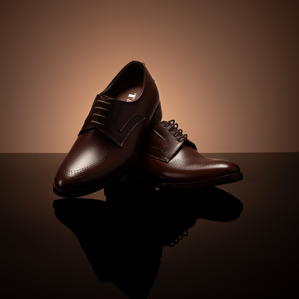 GIÀY TĂNG CHIỀU CAO NAM S2113 NÂU 6.5CM